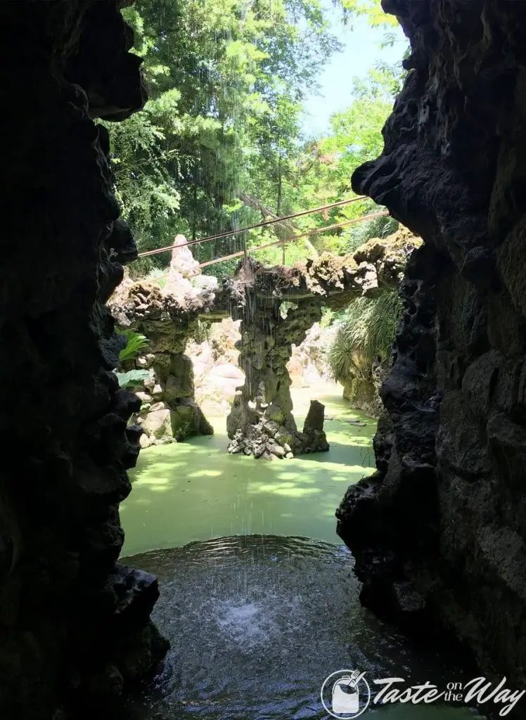 sintra regaleira garden cave