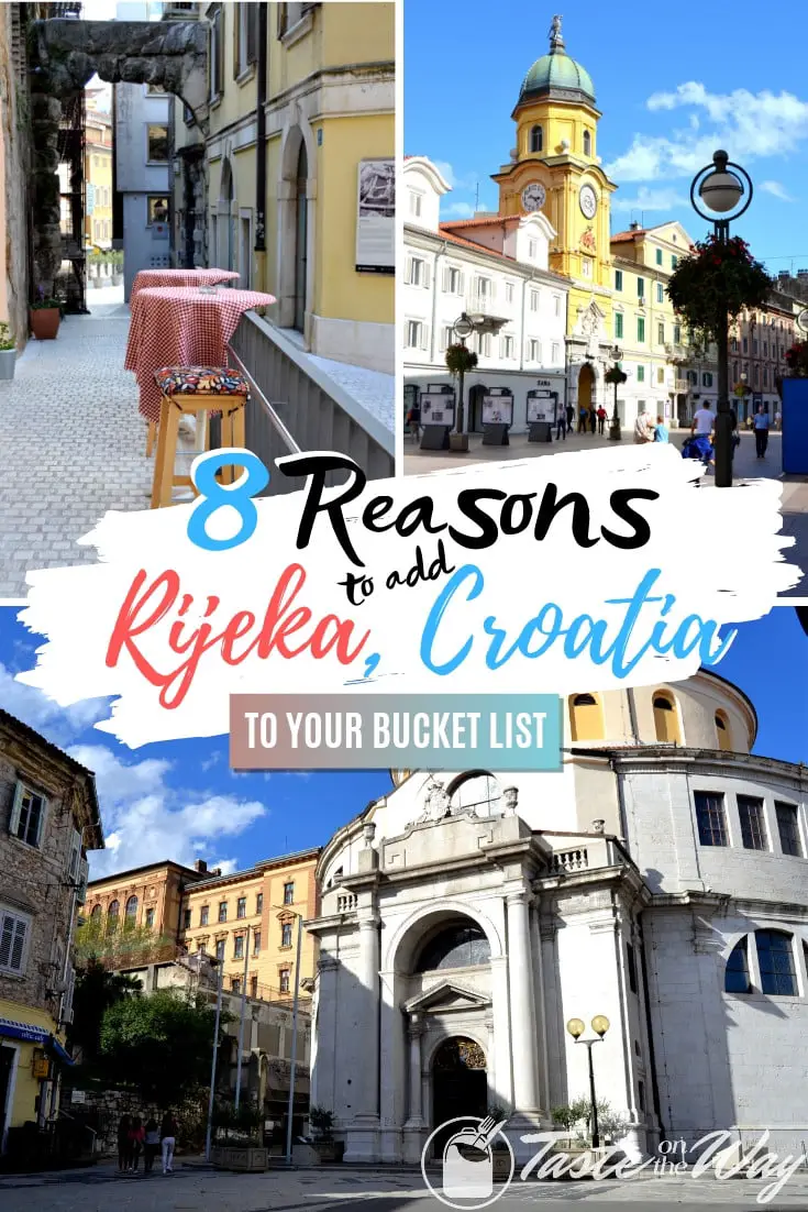 Visiting Croatia and looking for places to add to your itinerary? Consider adding Rijeka to your bucket list - it's an amazing place to visit! Here are the top 8 reasons why! #travel #europe #croatia
