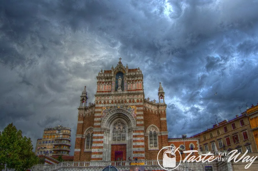 One of the top reason on why you should add #Rijeka to your #Croatia #itinerary is the stunningly impressive church of Our Lady of Lourdes. Check out for more! #travel #photography @tasteontheway