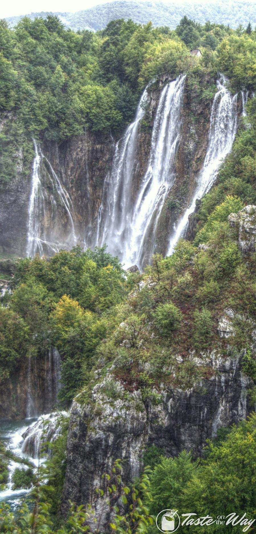 One of the top #tips visiting #Plitvice Lakes National Park in #Croatia is to get closer to the waterfalls. Check out for more! #travel #photography @tasteontheway