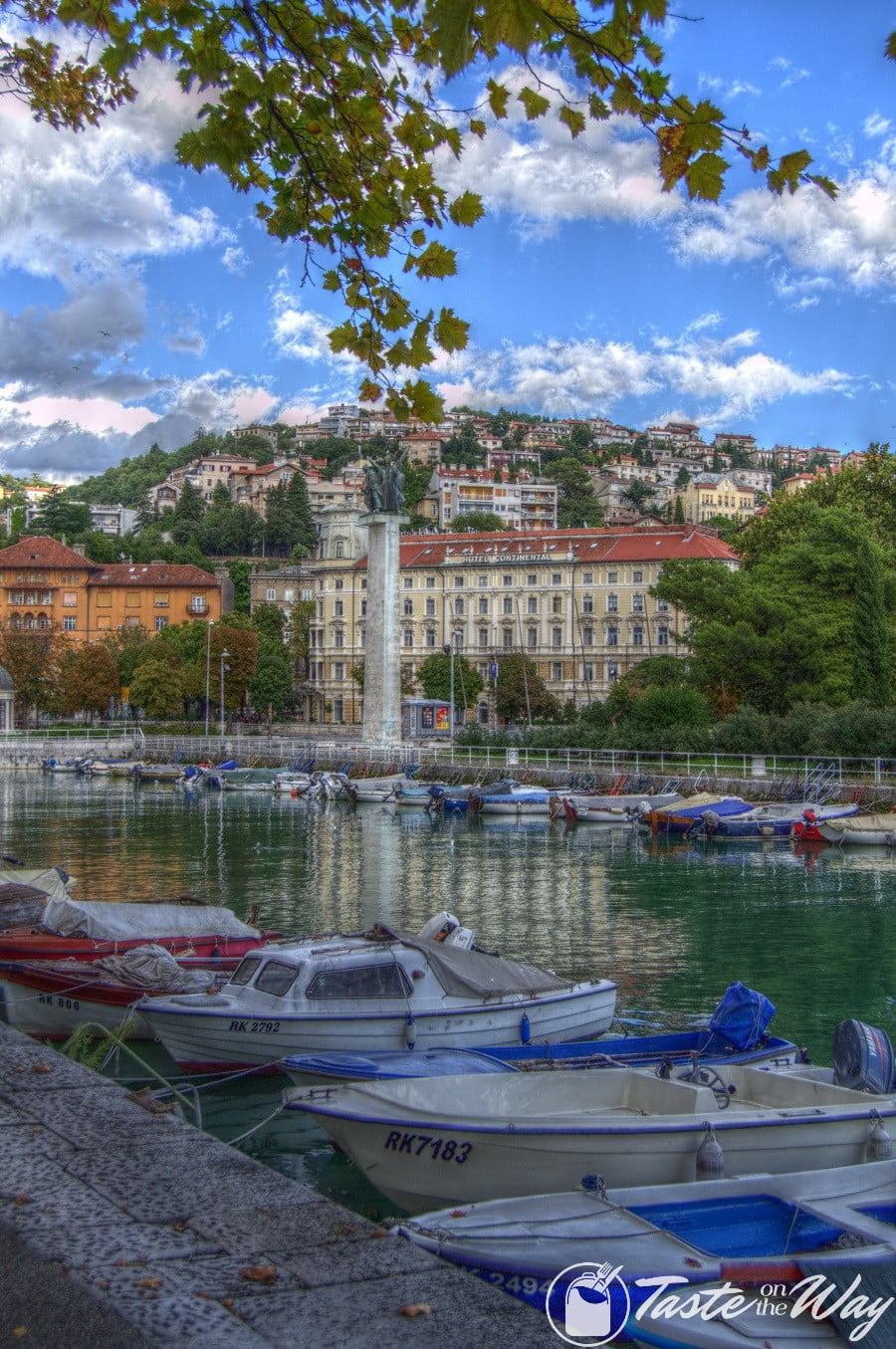 One of the top reason on why you should add #Rijeka to your #Croatia #itinerary is a beautiful river-side promenade. Check out for more! #travel #photography @tasteontheway