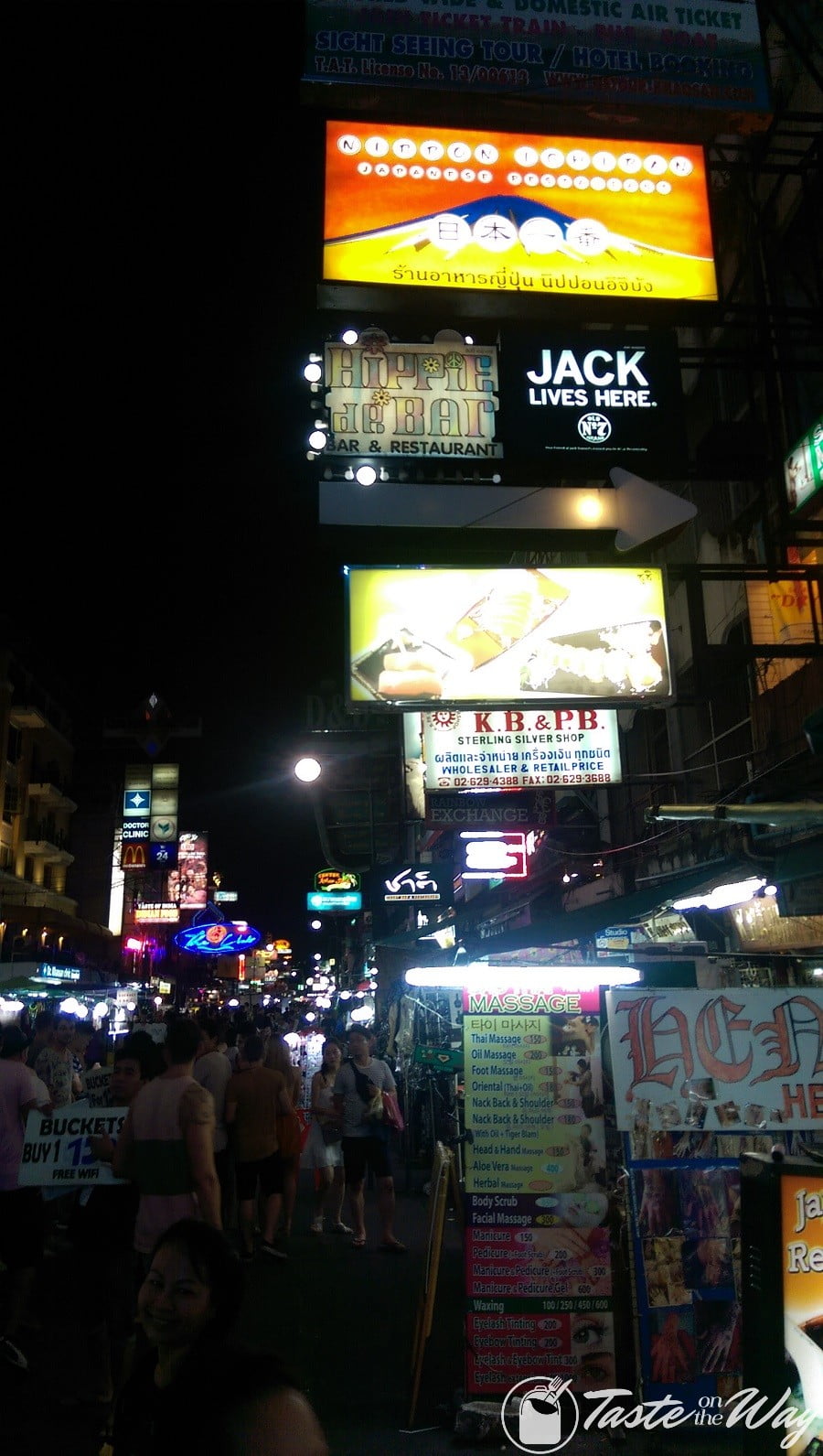 Top 10 Best Things to Do in Bangkok - Visiting the Khao San Road at night is just one of the top #thingstodo in #Bangkok, #Thailand. Check out for more! #travel #photography @tasteontheway