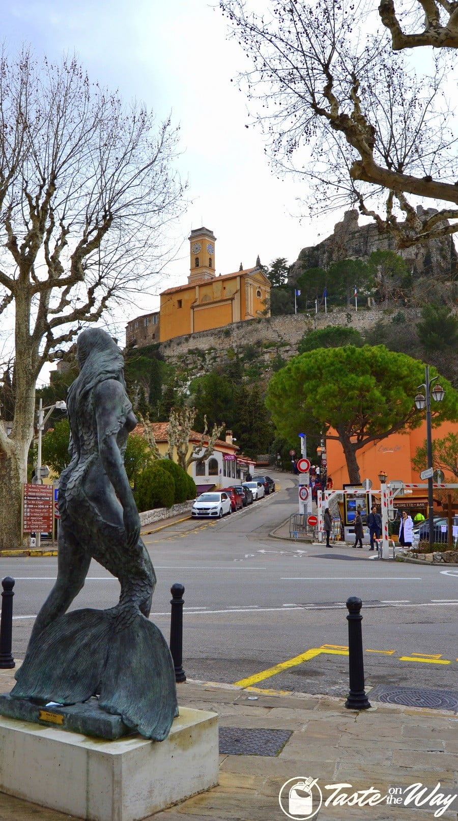 Things to Do in Eze Village, France - looking at the village from below #travel #photography #France