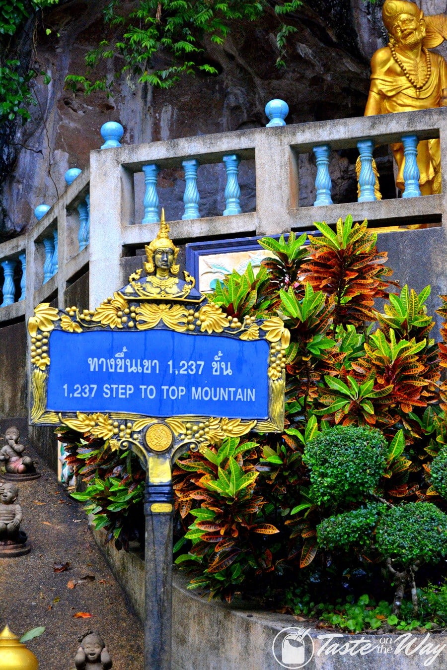 Tiger Cave Temple stairs to the top #Thailand #Krabi #travel