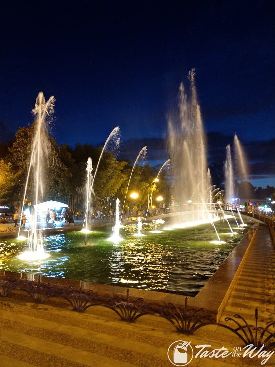 Batumi Boulevard Dancing Fountains #travel
