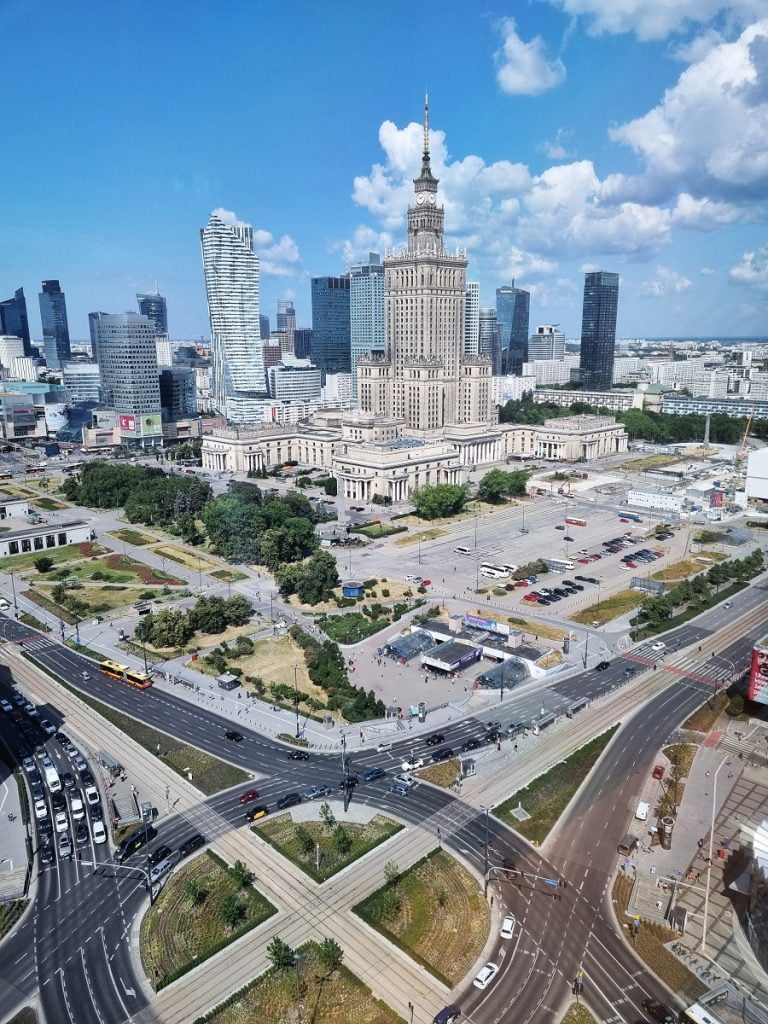 View of Warsaw