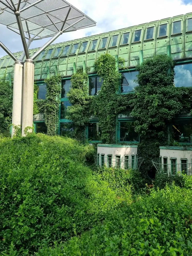 Greens of Warsaw University Library Garden