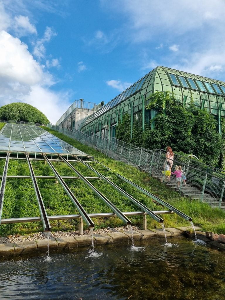 Warsaw University Library Garden