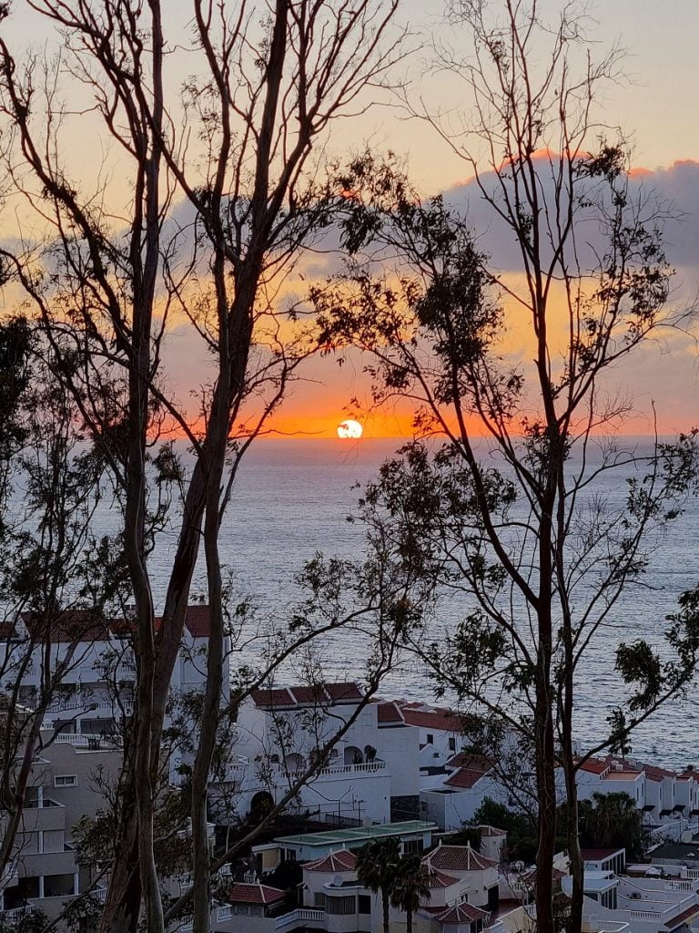 Sunset in Los Gigantes