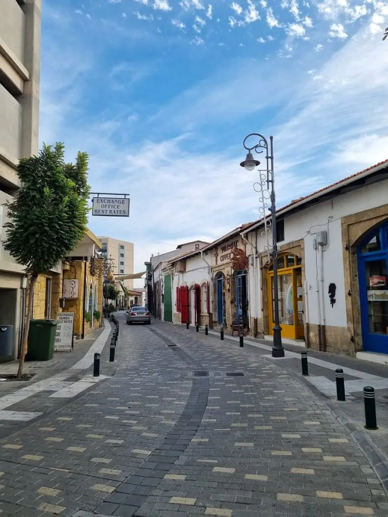 Street in Larnaka Old Town