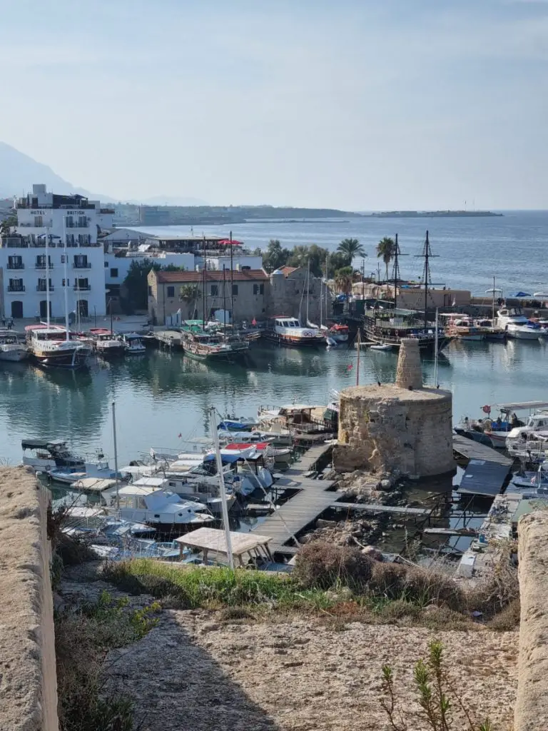The View of Girne Harbour