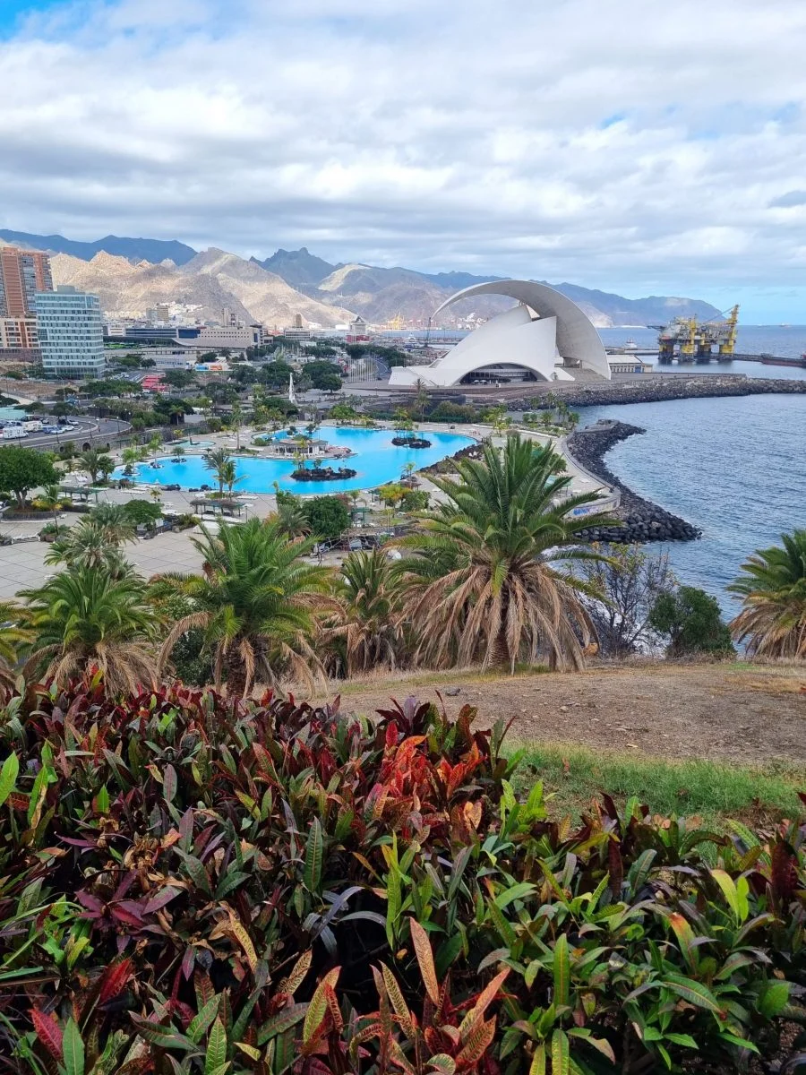 The View of Auditorio-from Palmetum