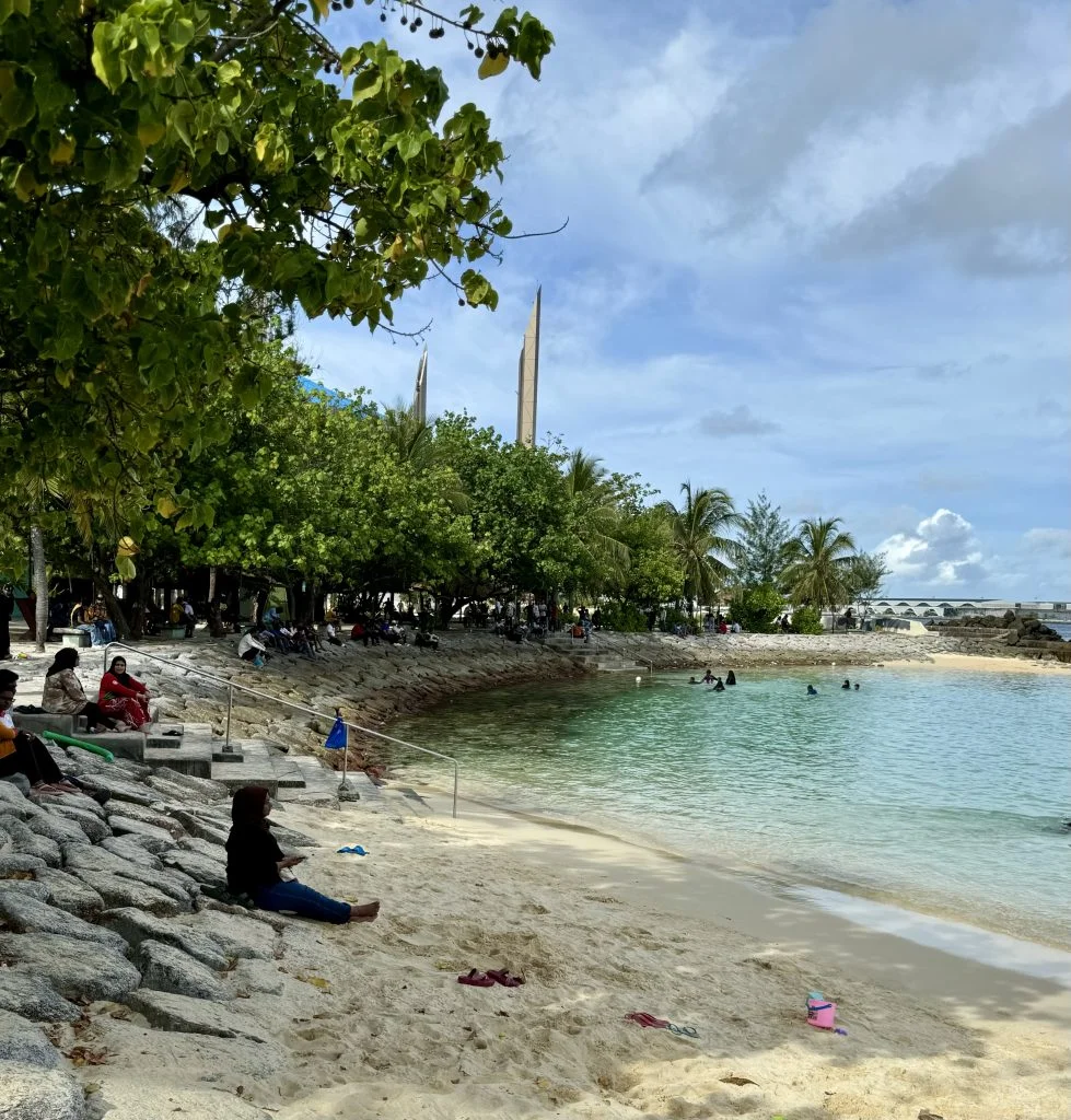 Local beach