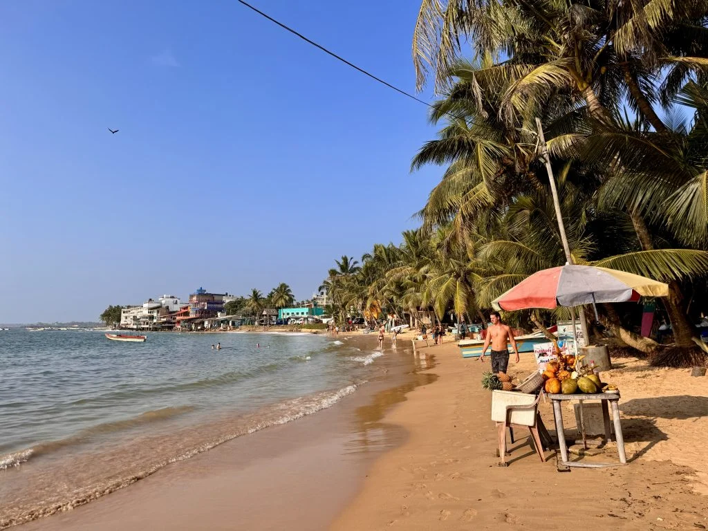 Beach in Hikkaduwa