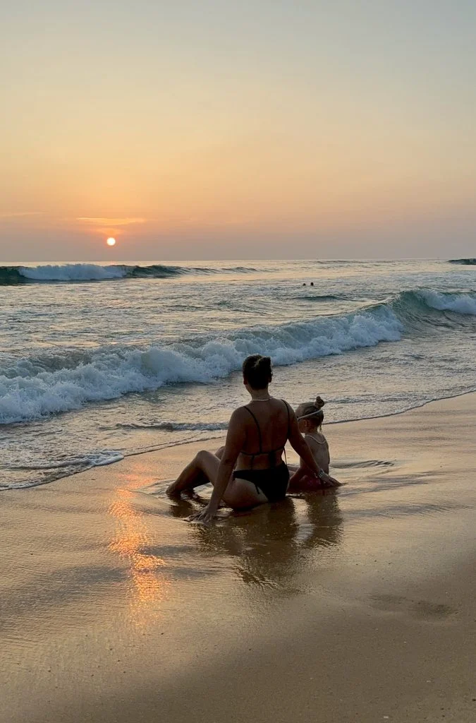 Sunset in Hikkaduwa