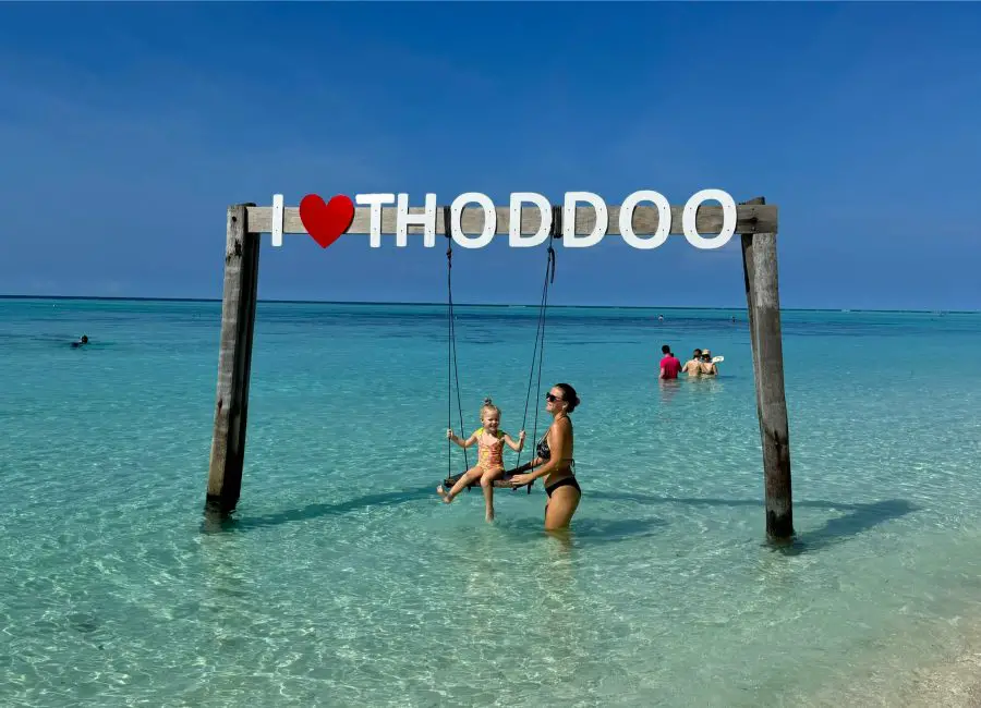 Beach in Thoddoo