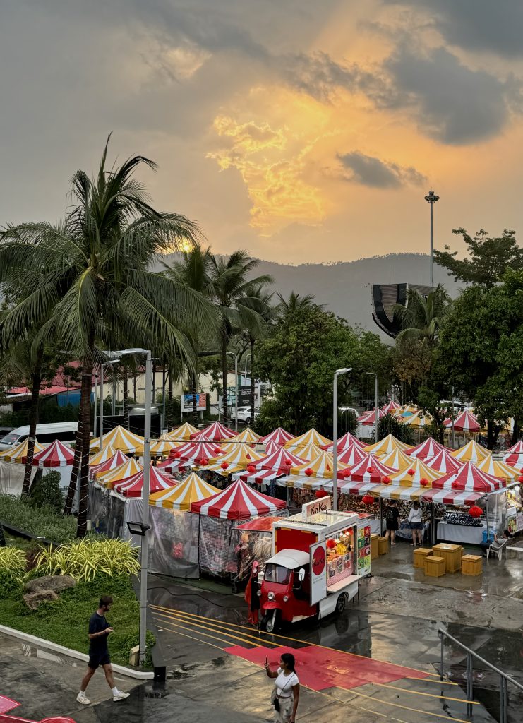 Outside of Central Samui