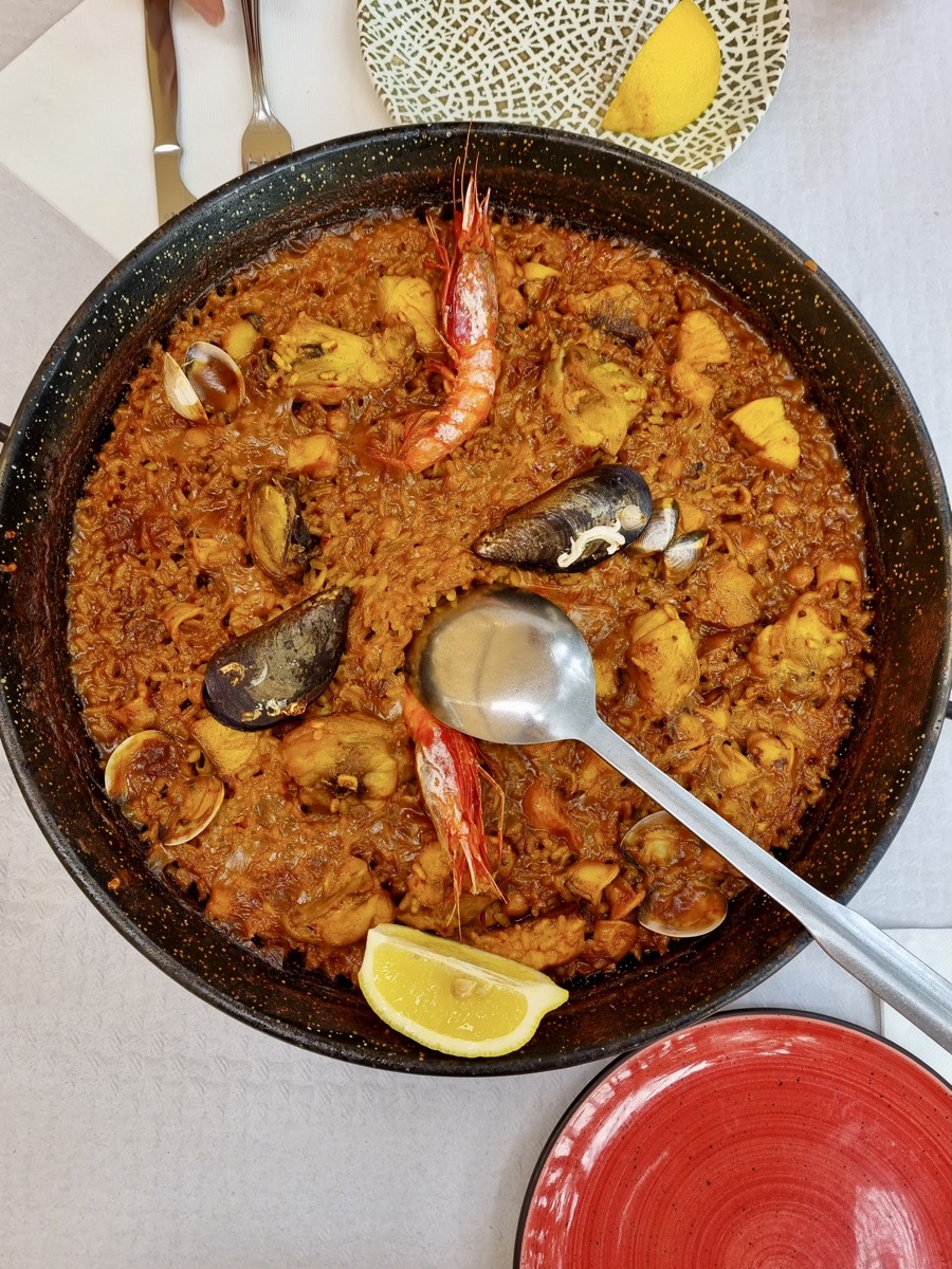 seafood paella