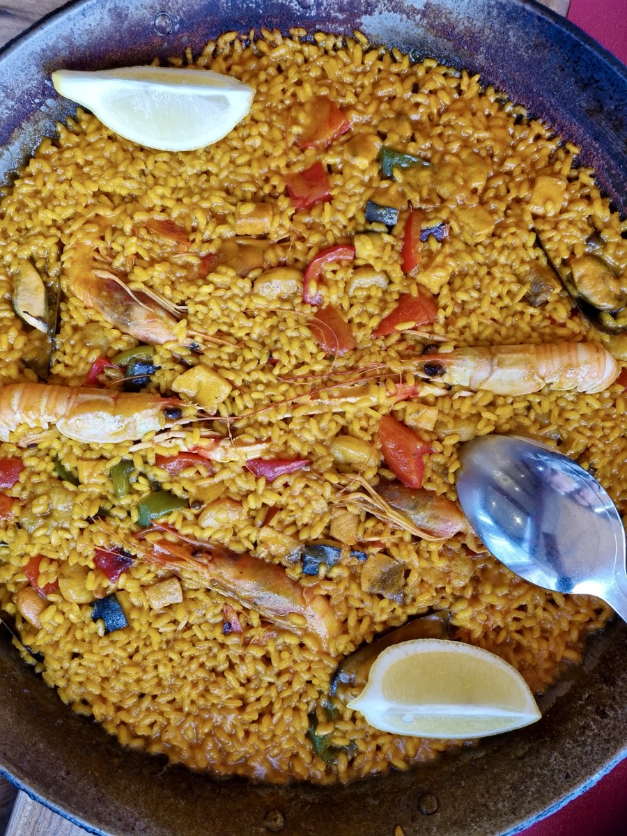 shrimp paella